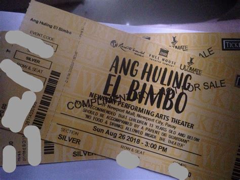 Ticket selling for 'Ang Huling El Bimbo The Musical' .